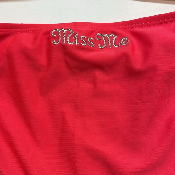 Miss Me womens Bikini 2 piece Rhinestones 2 piece swim suit Sz S/M - Picture 3 of 13